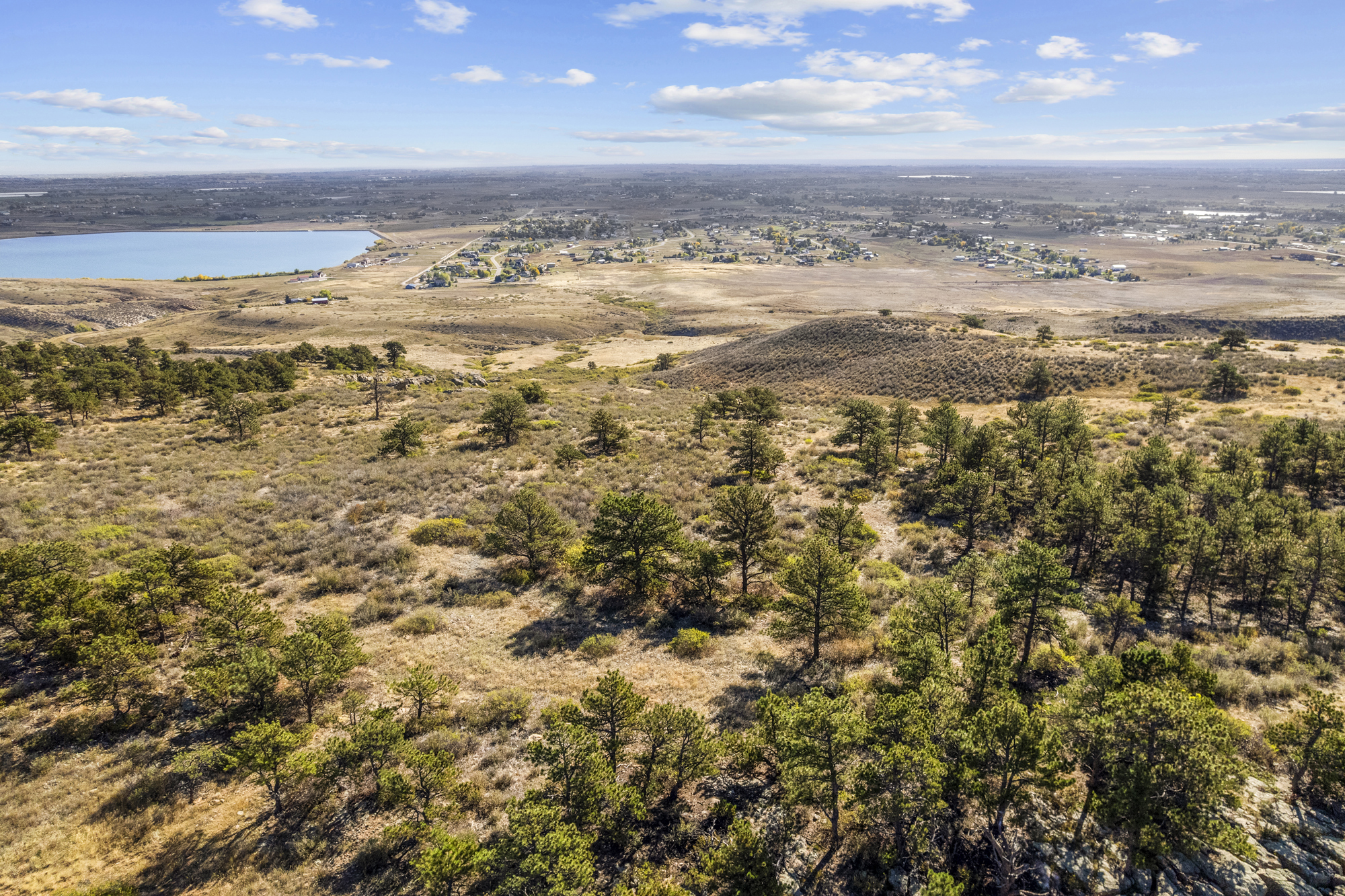 Drone aerial of property